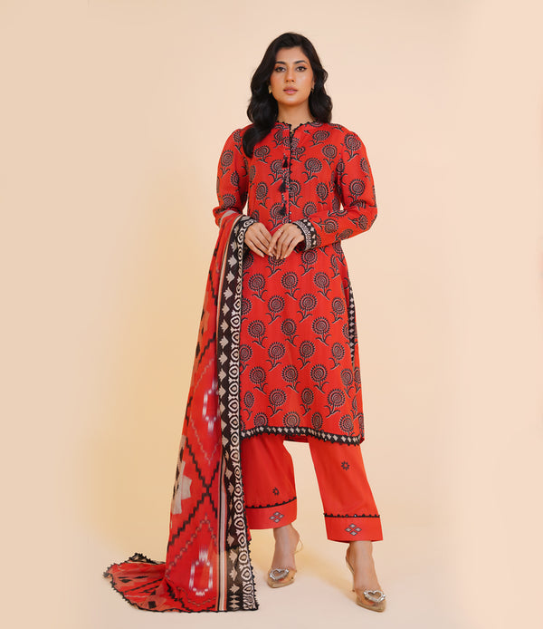 3 Piece Unstitched | JJ172
