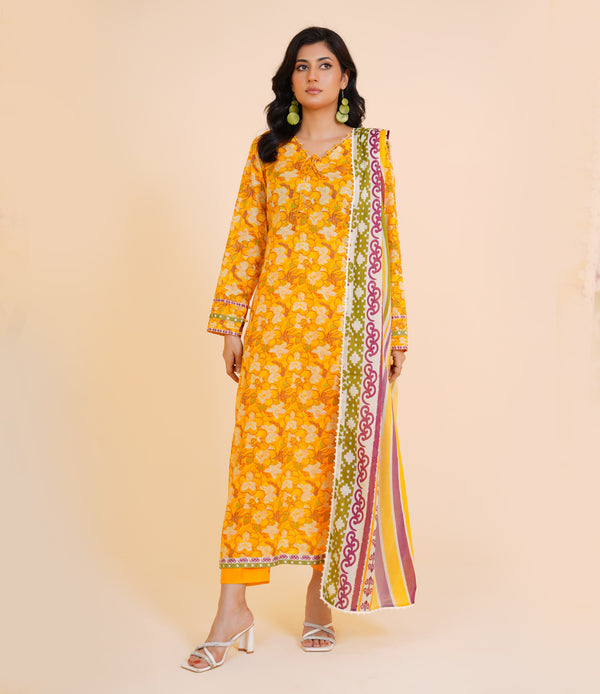 3 Piece Unstitched | JJ178