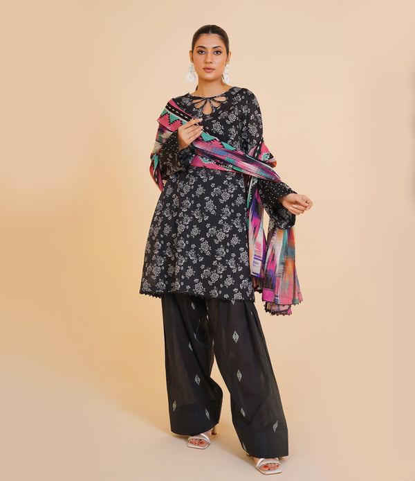 3 Piece Unstitched | JJ180
